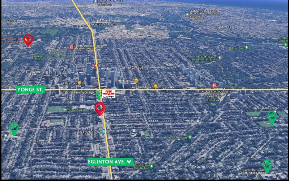 More Photos Of 250 Eglinton Ave W, Toronto Storefront Retail Residential For Lease