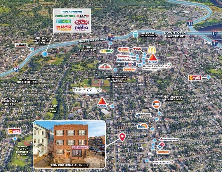 More Photos Of 1916-1918 Broad St, Hartford Coworking Space