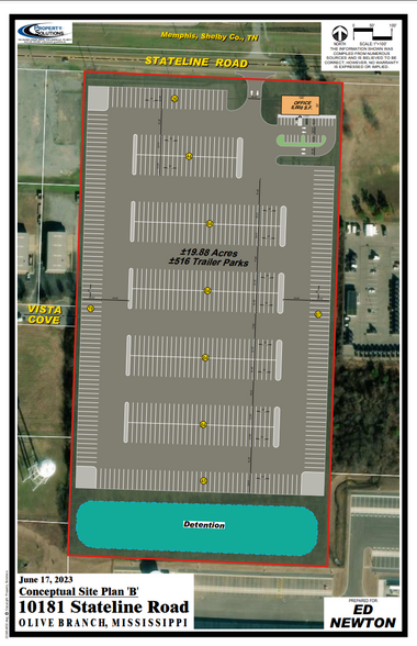 Primary Photo Of 10181 Stateline Rd, Olive Branch Land For Sale