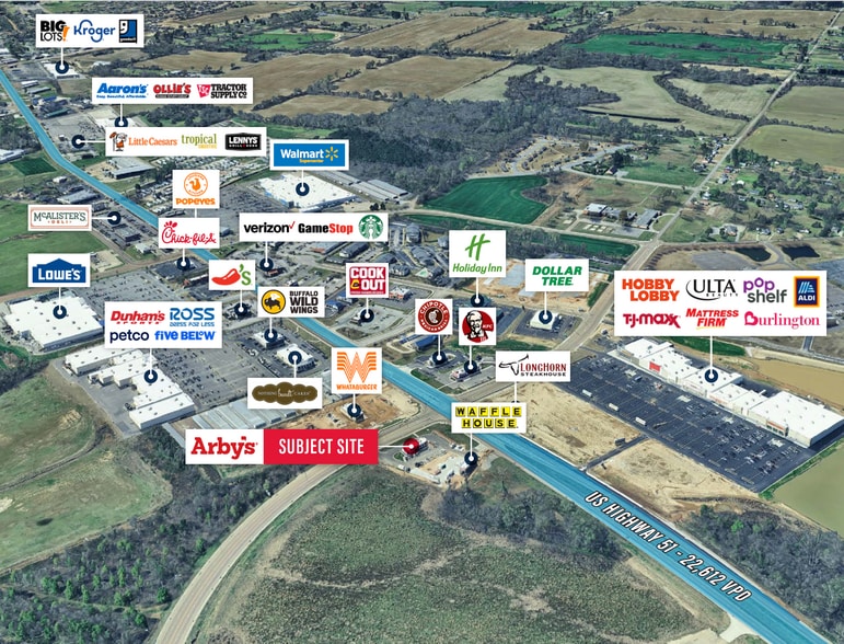 More Photos Of 8636 US Highway 51 N, Millington Fast Food For Sale