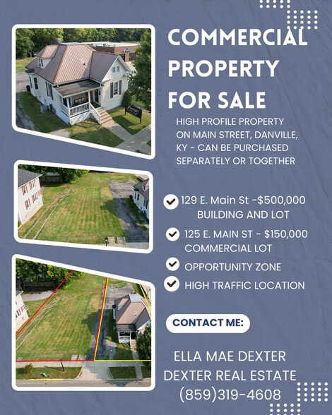 More Photos Of 129 E Main St, Danville Storefront Retail Residential For Sale