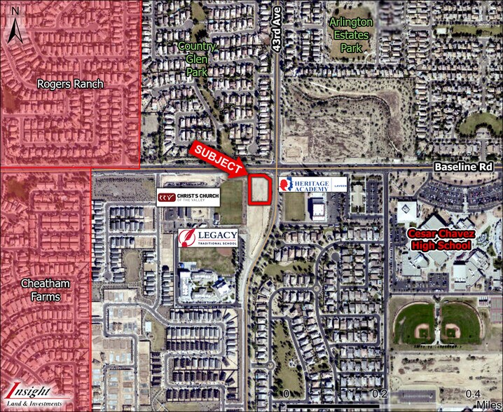 More Photos Of 43rd Ave & Baseline Rd, Phoenix Land For Sale