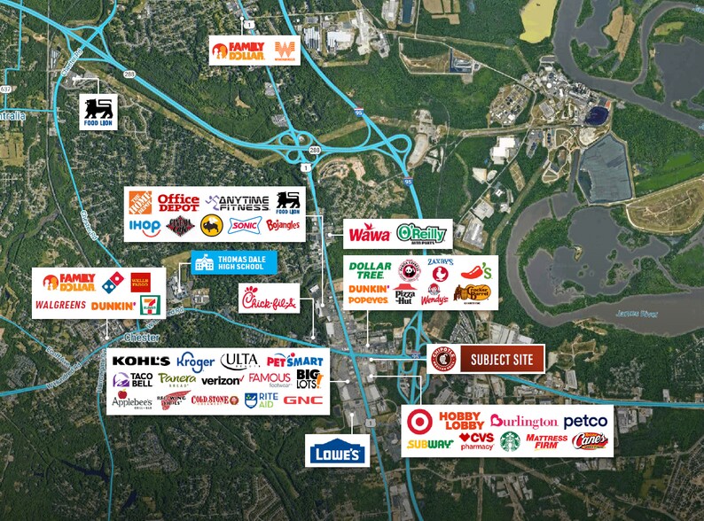 More Photos Of 2423 W Hundred Rd, Chester Fast Food For Sale