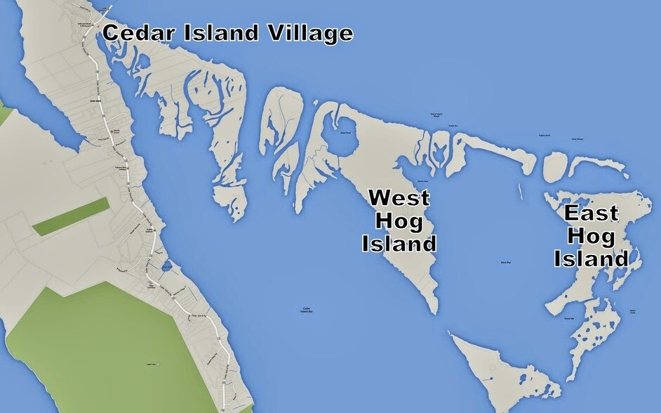 More Photos Of 3577 Cedar Island Rd, Cedar Island Land For Sale
