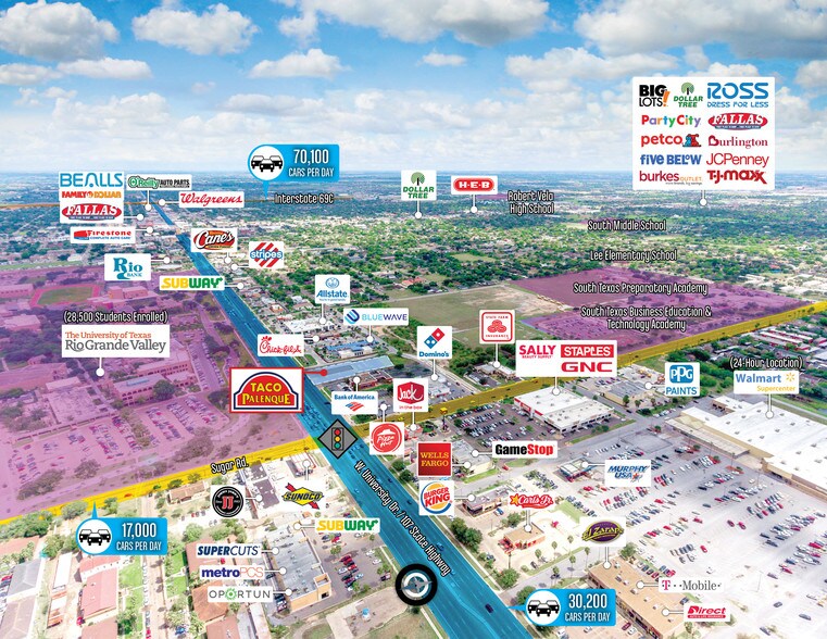 More Photos Of 1414 W University Dr, Edinburg Fast Food For Sale