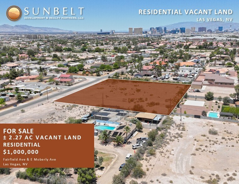 Primary Photo Of Fairfield Ave @ E Moberly Ave, Las Vegas Land For Sale