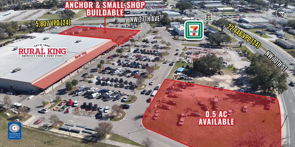 Primary Photo Of 2999 NW 10th St, Ocala Land For Lease