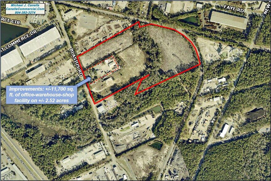 More Photos Of 11033 Blasius Road, Jacksonville Land For Sale