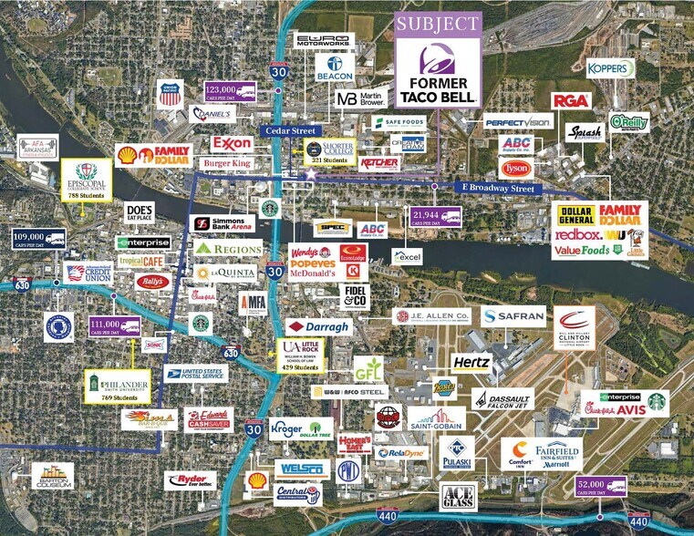 More Photos Of 901 E Broadway Ave, North Little Rock General Retail For Sale