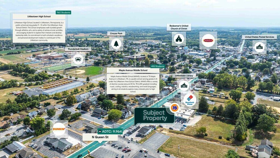 More Photos Of 400 N Queen St, Littlestown Convenience Store For Sale