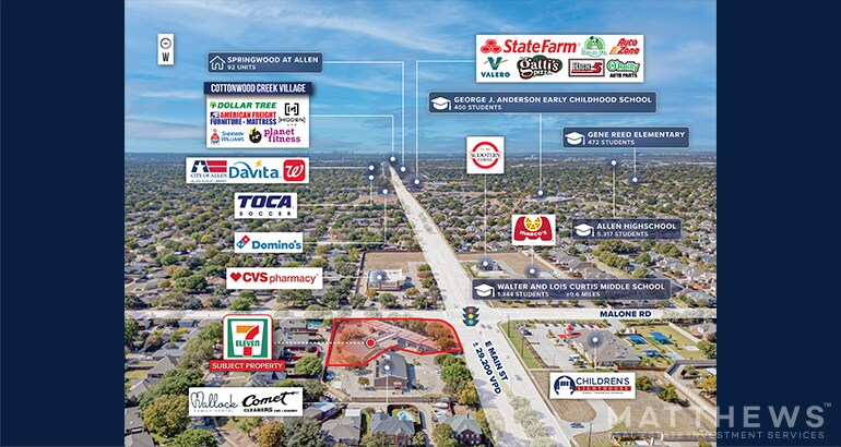 More Photos Of 1600 E Main St, Allen Convenience Store For Sale