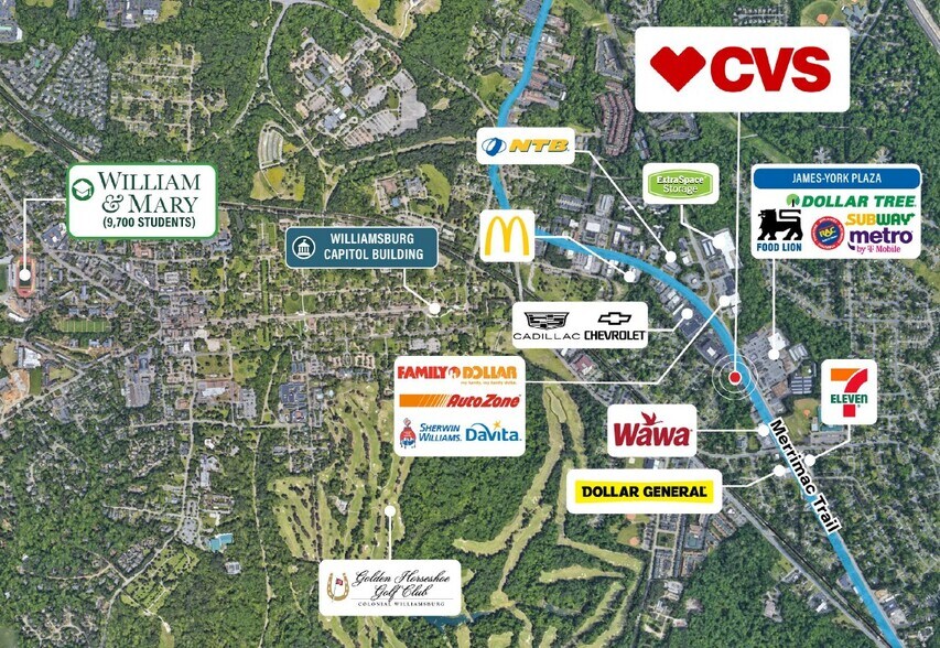 More Photos Of 700 Merrimac Trl, Williamsburg Drugstore For Sale