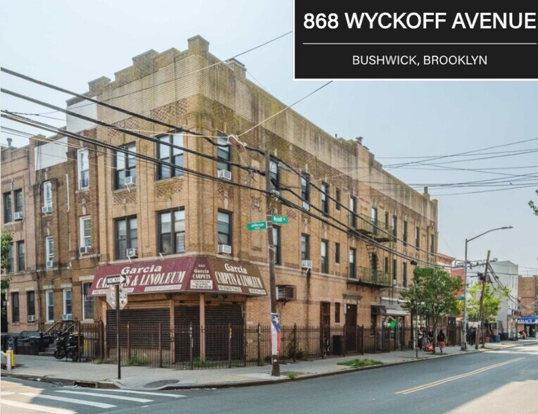 Primary Photo Of 868 Wyckoff Ave, Brooklyn Apartments For Sale