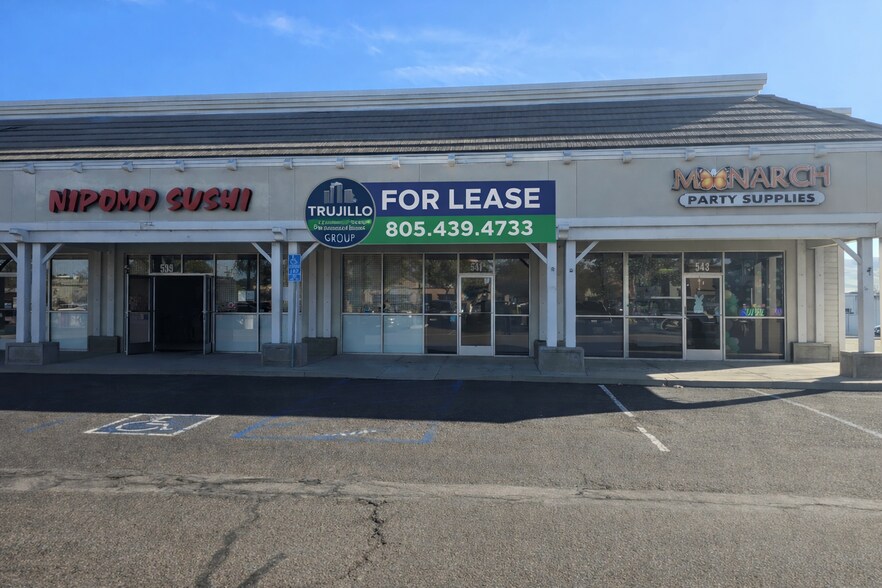 More Photos Of 537-551 W Tefft St, Nipomo Storefront For Lease