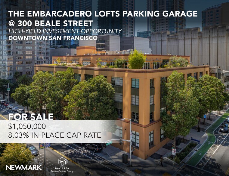 Primary Photo Of 300 Beale St, San Francisco Parking Garage For Sale