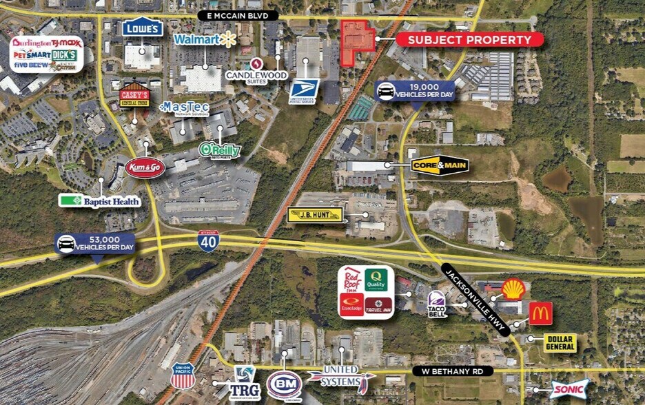 More Photos Of 4806 E Mccain Blvd, North Little Rock Service For Lease