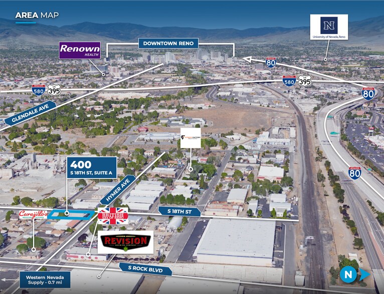 More Photos Of 400 S 18th St, Sparks Warehouse For Lease