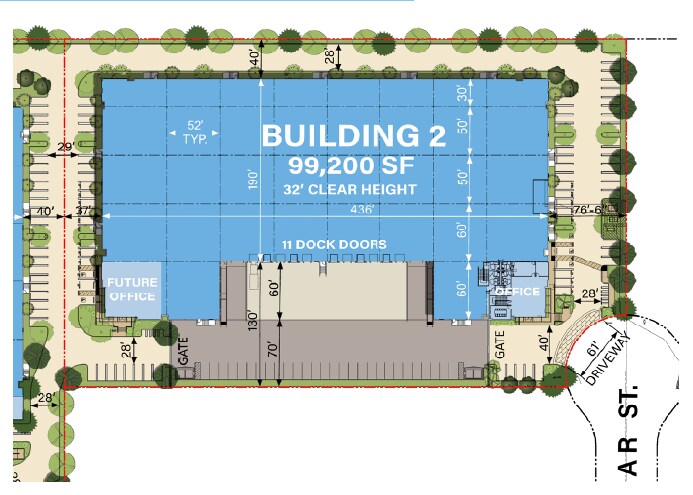 More Photos Of 752 N Poplar St, Orange Distribution For Lease