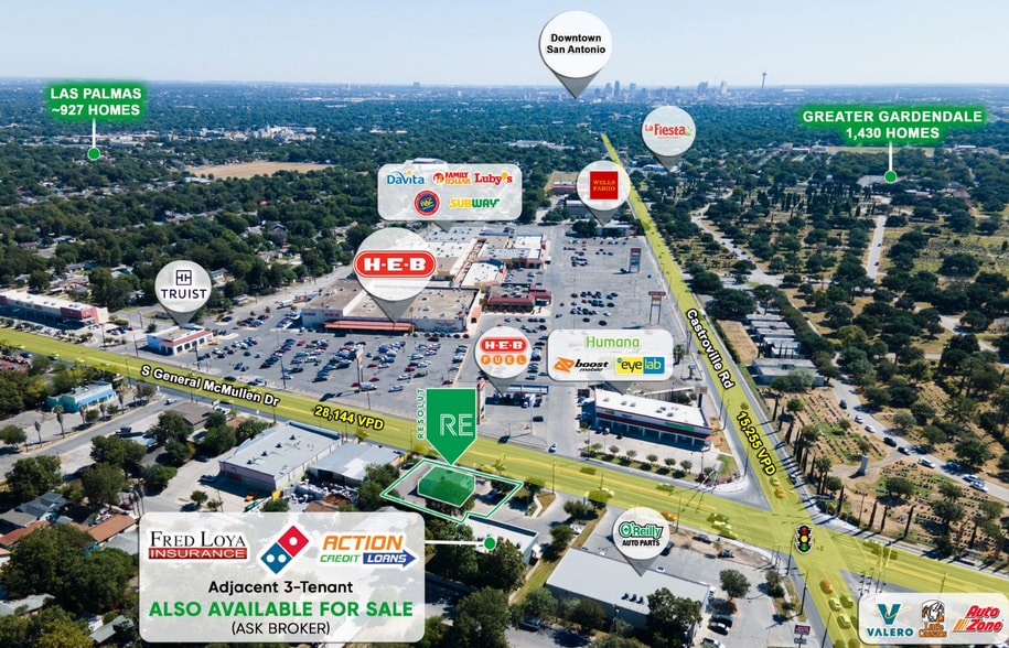 More Photos Of 931 S General McMullen Dr, San Antonio Freestanding For Sale