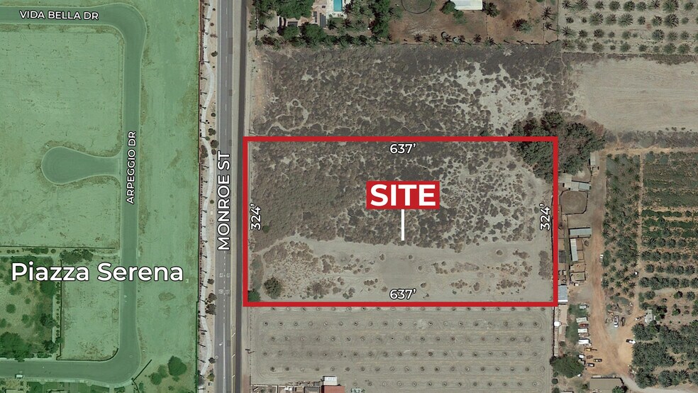 More Photos Of Monroe St, Vista Santa Rosa Land For Sale