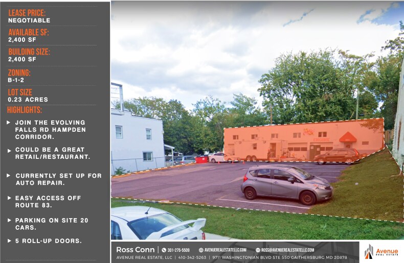 More Photos Of 3901 Falls Rd, Baltimore General Retail For Sale