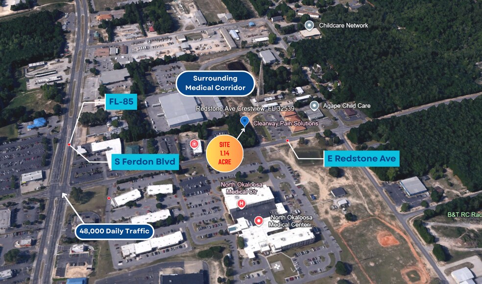 More Photos Of Redstone Avenue, Crestview Land For Sale