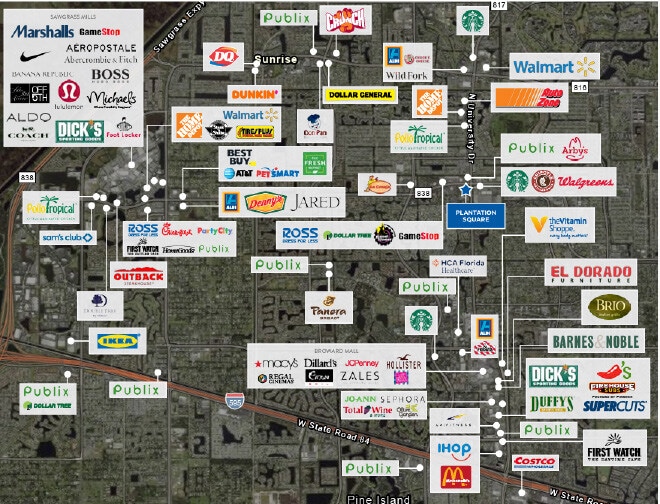 More Photos Of 1727-1797 N University Dr, Plantation Unknown For Lease