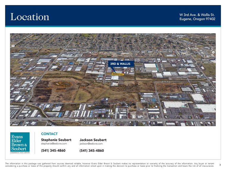 More Photos Of Wallis & W 3rd Ave, Eugene Land For Sale