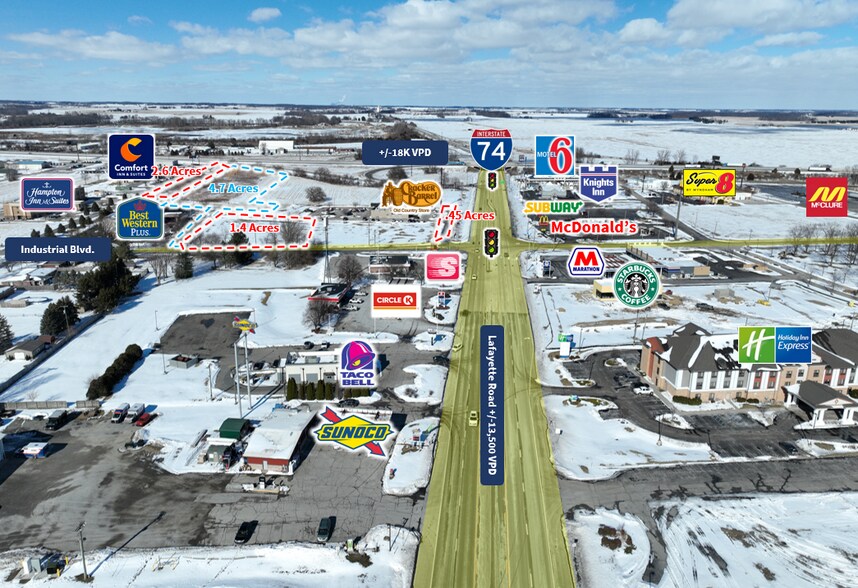 More Photos Of 230 Industrial Boulevard, Crawfordsville Land For Sale