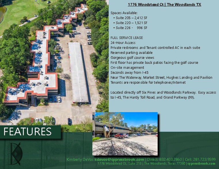 More Photos Of 1776 Woodstead Ct, The Woodlands Office For Lease