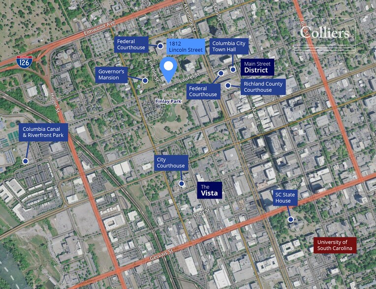 More Photos Of 1812 Lincoln St, Columbia Office For Lease