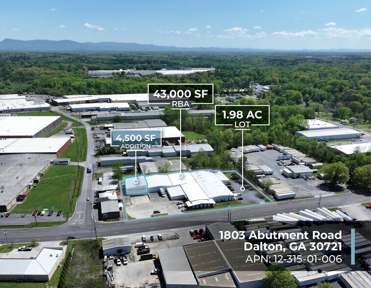 More Photos Of 1803 Abutment Rd, Dalton Warehouse For Sale