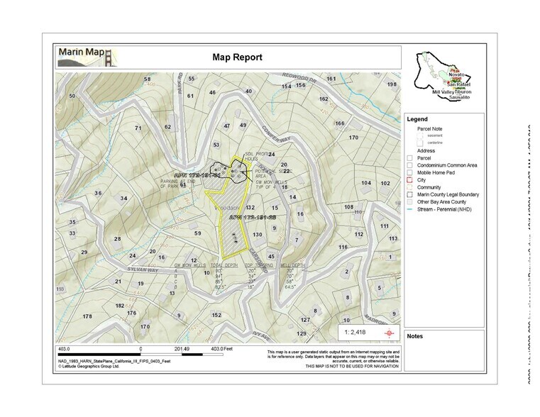 59 Conifer way, Woodacre, CA 94973 Land For Sale