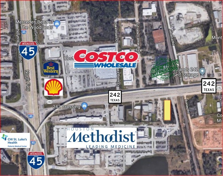 More Photos Of 0 Highway 242, Conroe Land For Sale