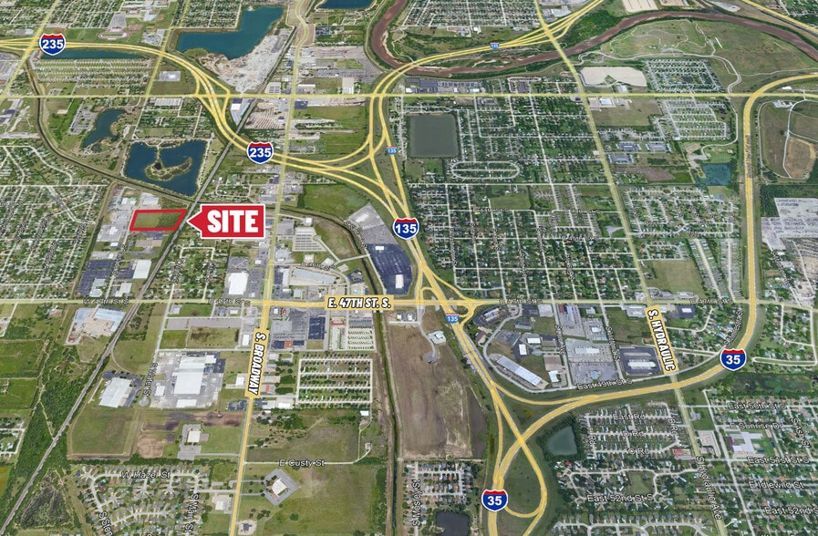 More Photos Of 4528 S. Palisade, Wichita Warehouse For Lease