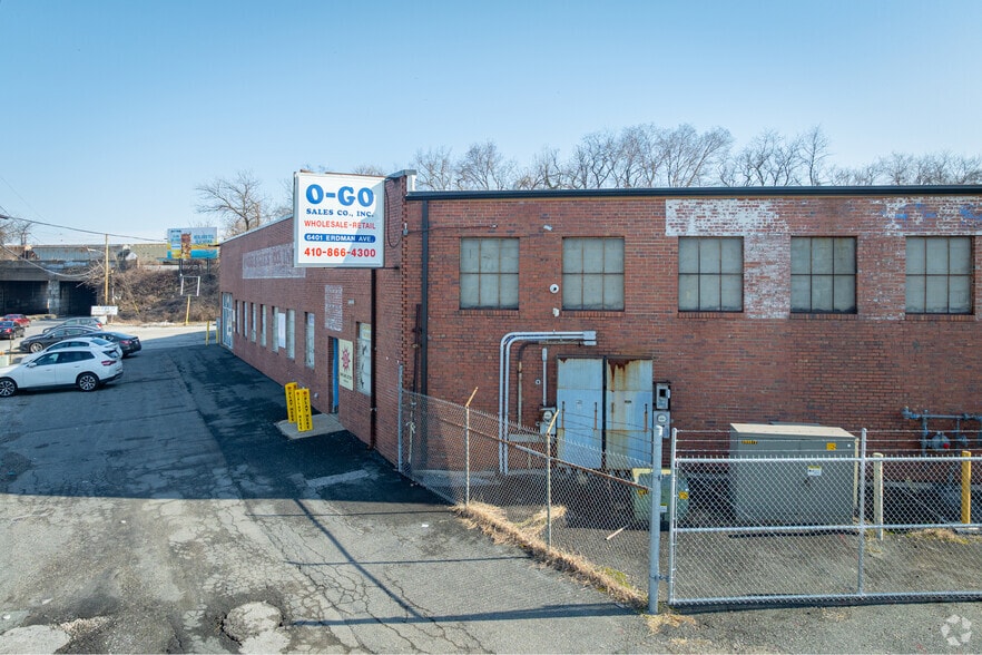 More Photos Of 6401-6403 Erdman Ave, Baltimore Warehouse For Sale