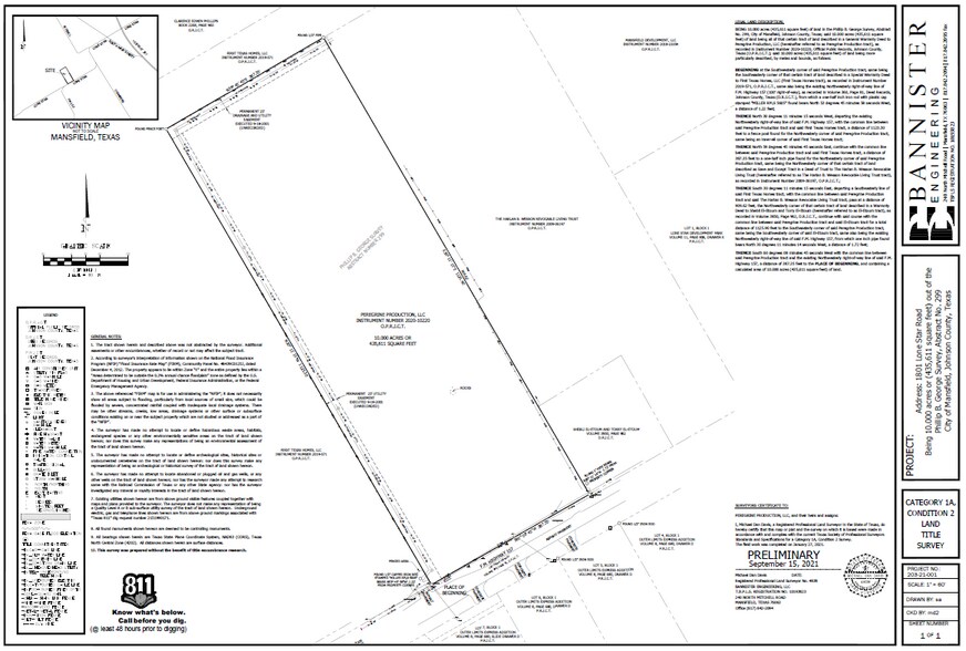 More Photos Of 1801 Lone Star Rd, Mansfield Land For Sale