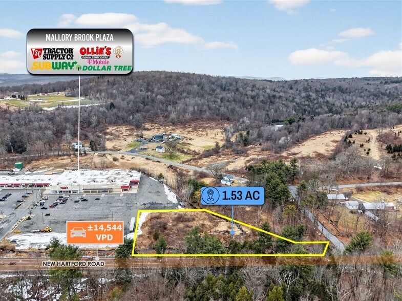 Primary Photo Of 364 New Hartford Rd, Barkhamsted Land For Sale