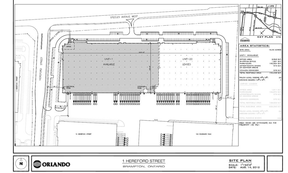 More Photos Of 1 Hereford St, Brampton Warehouse For Lease