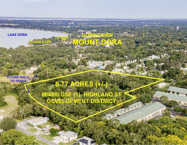 Primary Photo Of 610 S Highland St, Mount Dora Land For Sale