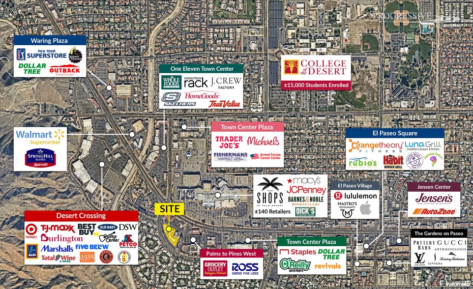 More Photos Of 72608-72624 El Paseo, Palm Desert Unknown For Lease
