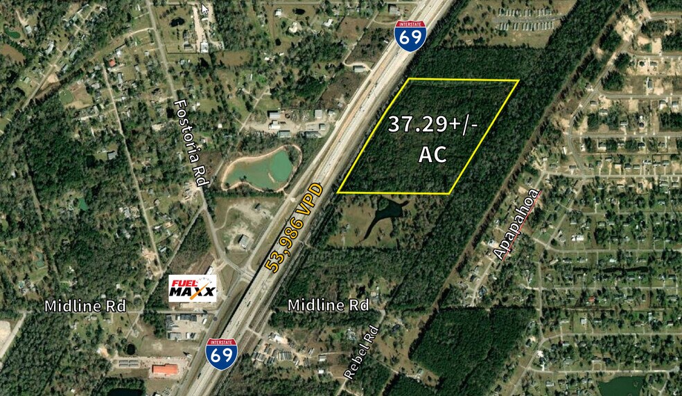 More Photos Of 0 Hwy 59 & Midline rd rd, Splendora Land For Sale