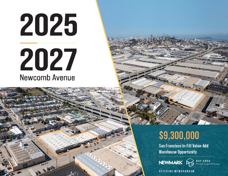 More Photos Of 2025-2035 Newcomb Ave, San Francisco Warehouse For Lease