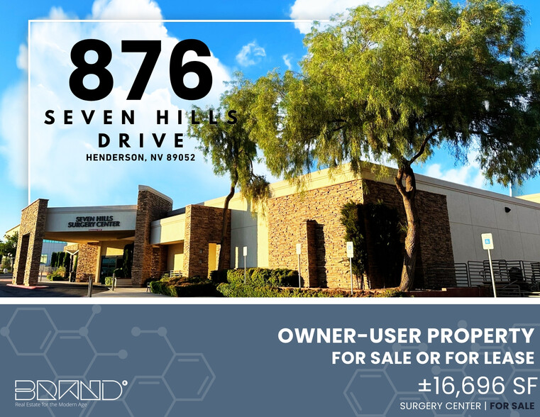 Primary Photo Of 876 Seven Hills Dr, Henderson Medical For Sale