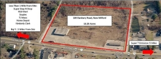 Primary Photo Of 189 Danbury Rd, New Milford Land For Sale