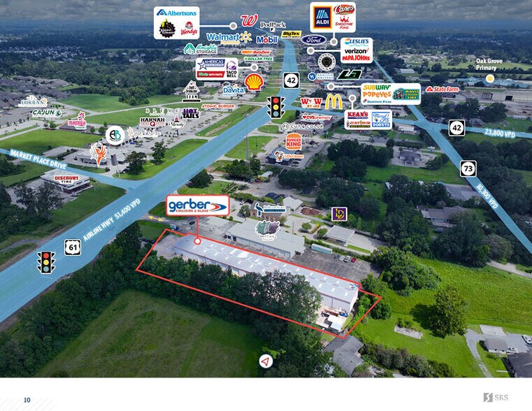 More Photos Of 17014 Airline Hwy, Prairieville Auto Repair For Sale