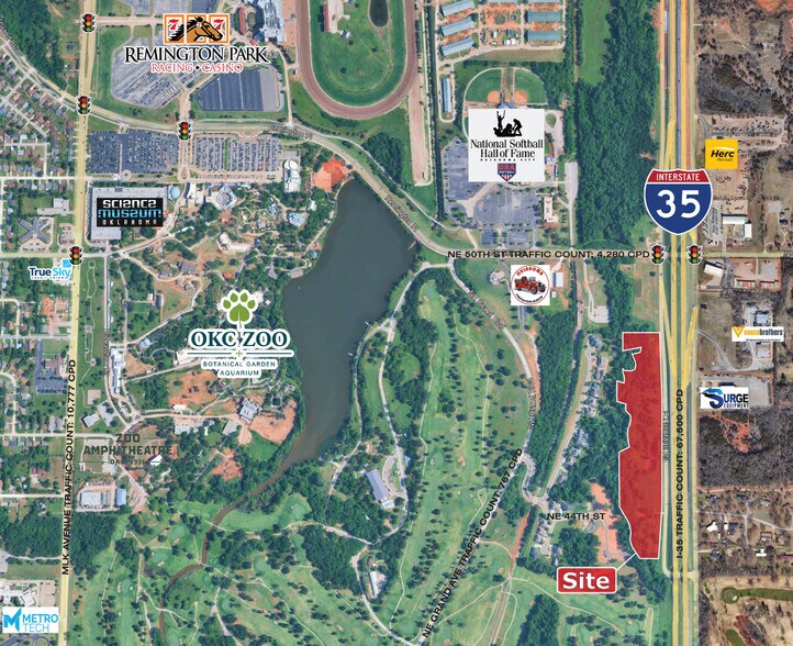 Primary Photo Of I-35 & NE 44th St, Oklahoma City Land For Sale