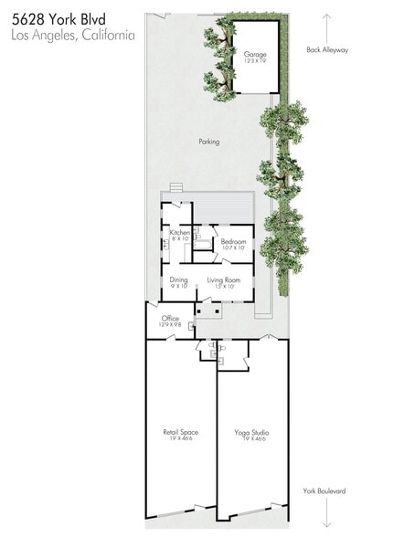 More Photos Of 5628-5630 York Blvd, Los Angeles Storefront Retail Residential For Sale