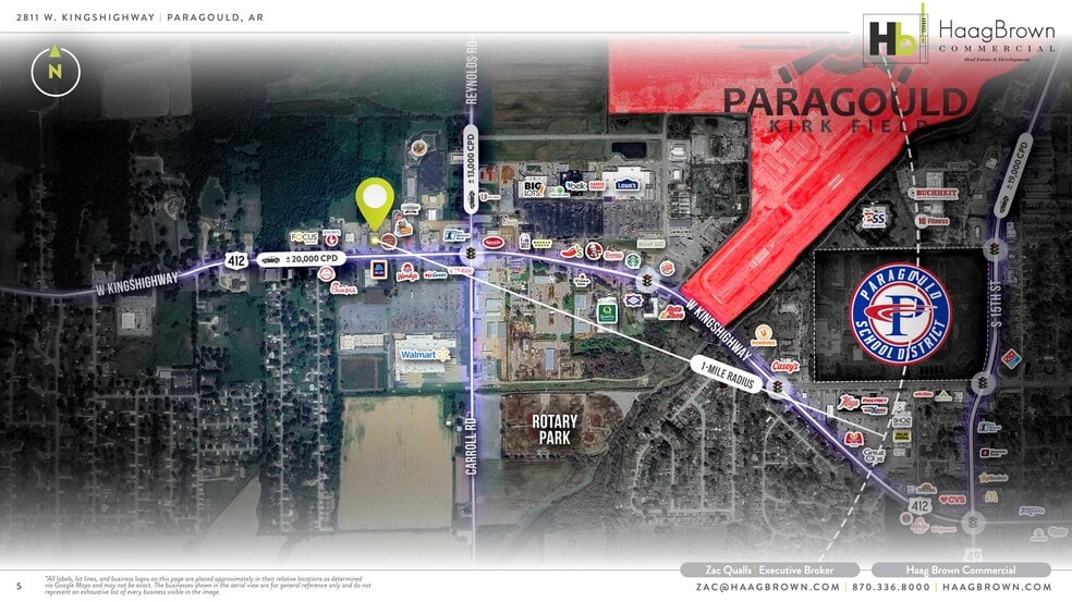 More Photos Of 2811 W Kingshighway, Paragould Storefront For Lease