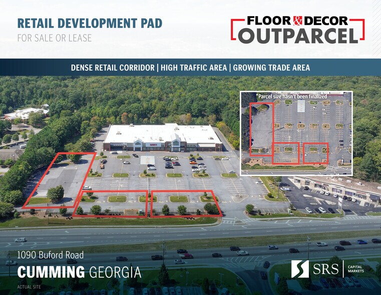More Photos Of 1090 Buford Hwy, Cumming Land For Lease
